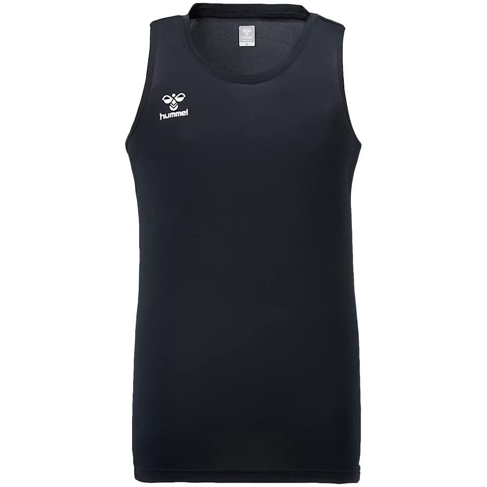 [Hummel] Tank Top Sleeveless Fitted Inner Shirt Black (90) S