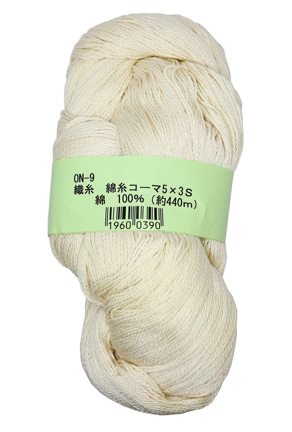 Ikegawa Shoten Weaving & Knitting Yarn Cotton Yarn Approx. φ1mm × 440m Roll ON9