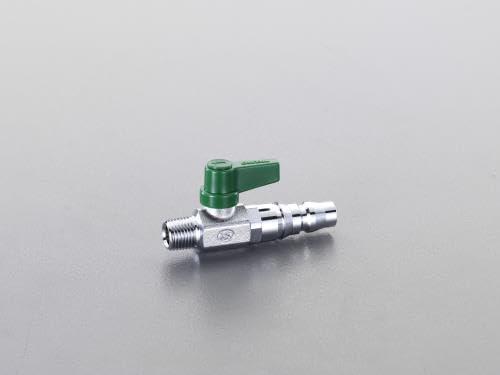 R 1/4 Mini Ball Valve (with Coupler Plug)
