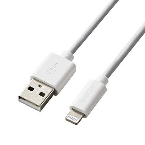 ELECOM Lightning Cable for iPhone Charging Cable Standard Apple Certified 1m White MPA-UALO10WH