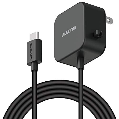 ELECOM Charger 12W Type-C Cable 2.5m Black MPA-ACC21BK