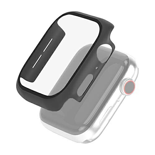 ELECOM Apple Watch 40mm Full Cover Case Glass Black AW-40CSPCGBK