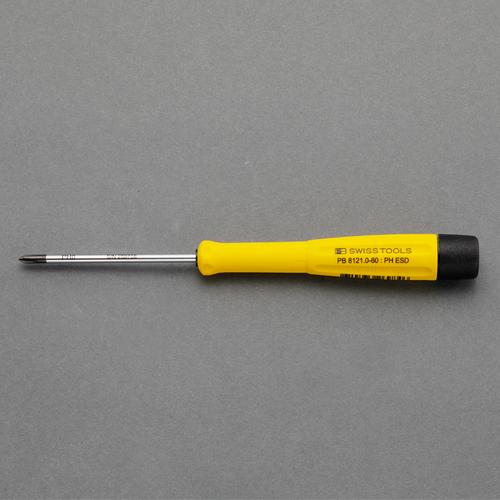 ESCO [+] Precision Screwdriver (ESD) #1x163mm EA552AJ-3A