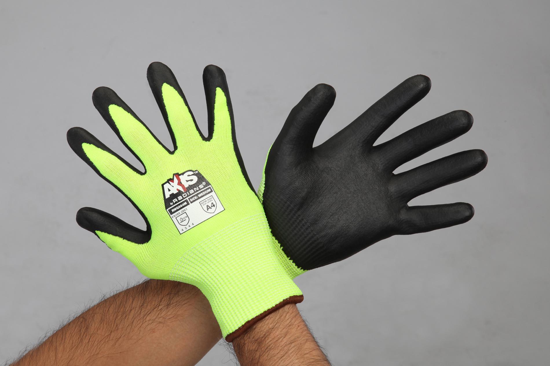 ESCO Gloves Cut-Resistant/Nitrile Rubber Coated L EA354HA-18