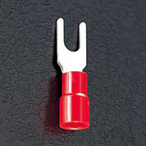 1.25Y-3L [Y-Shaped] Insulated Crimp Terminals (100 pcs) d2: 3.7 B: 6.2 F: 6.8 H: 10.0 φD: 4.1