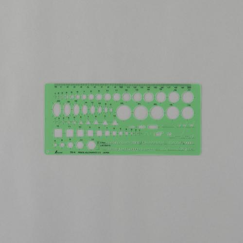Esco 105x230mm General Symbol Ruler EA736MB-43