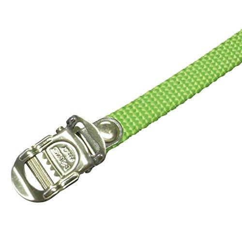 Mikashima (MKS) Bicycle Toe Clip Strap FIT-α FIRST (Fit Alpha First) Green