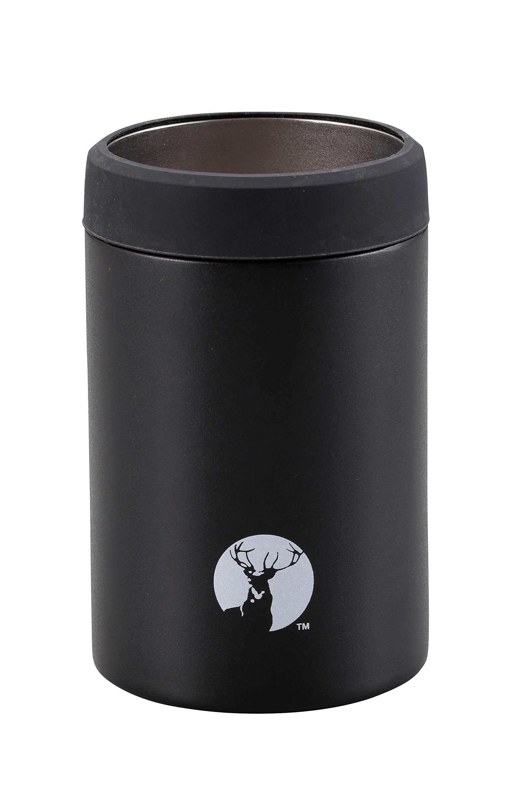CAPTAIN STAG HD Insulated Can Holder for 350ml Cans, Black UE-3491