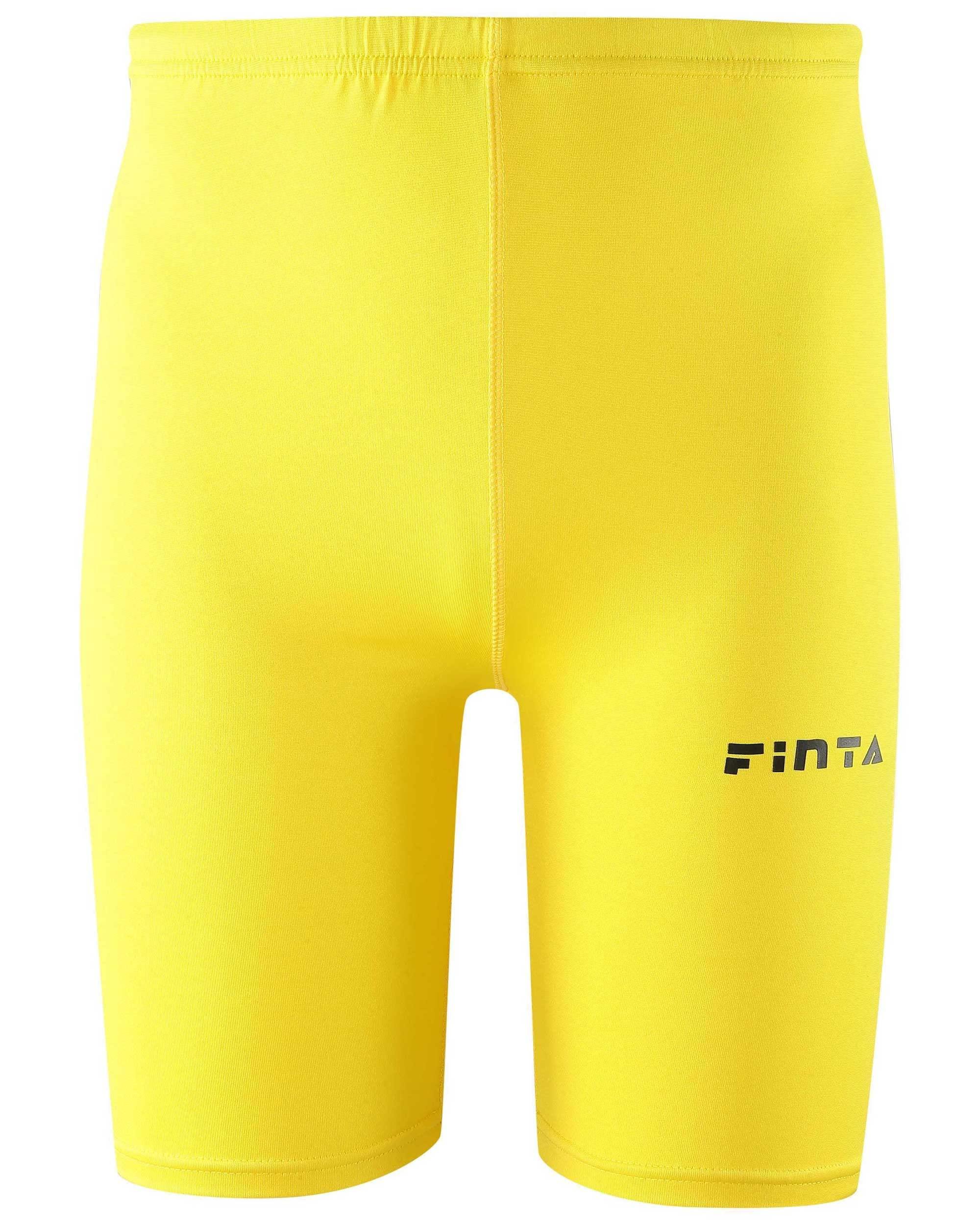 [FINTA] FINTA Soccer Futsal Junior Jr Short Spats FTW7032 (041) Yellow Size 150