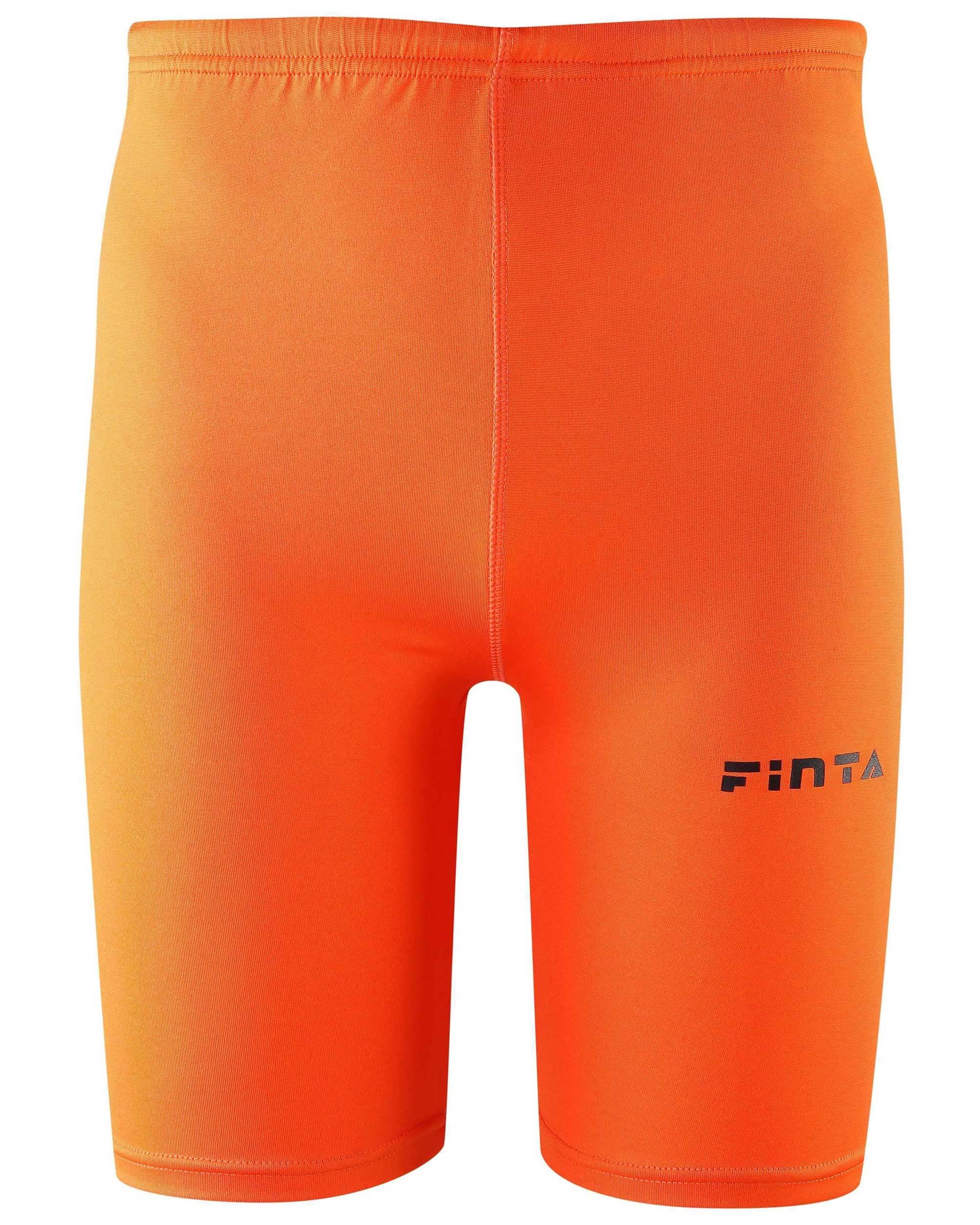 [FINTA] FINTA Soccer Futsal Junior Jr Short Spats FTW7032 (061) Orange Size 130