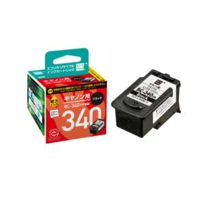 Ecolica Recycled Ink Cartridge Black (Pigment) [Canon: BC-340 Compatible] ECI-C340B-V 1 piece