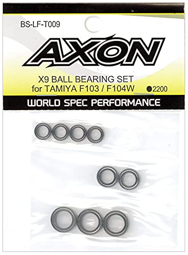 AXON X9 Ball Bearing Set for F103 / F104W BS-LF-T009