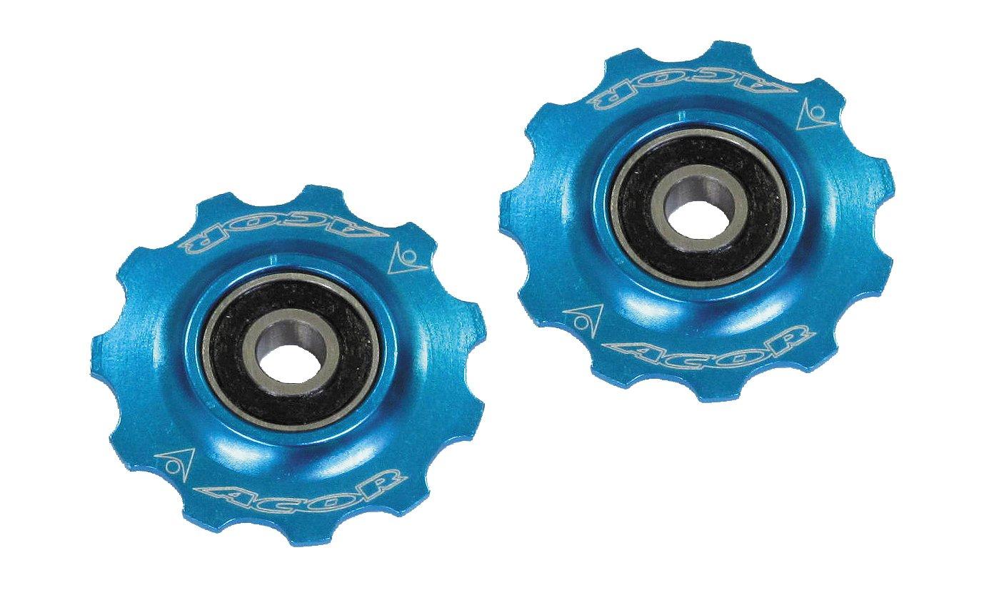 ACOR ARO-2501 Aluminum Pulley Blue