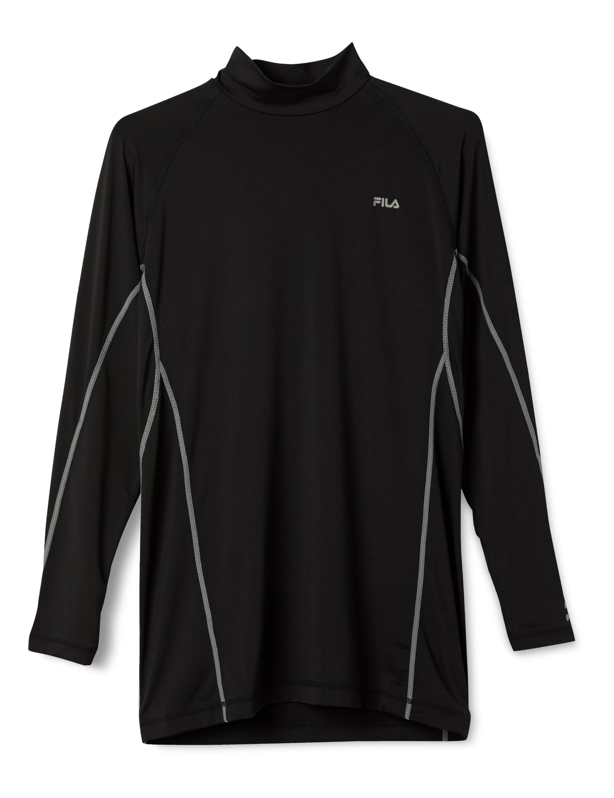 [Phila] Amphibious Sports Innerwear Long Sleeve High Neck Compression Shirt UV Protection Quick-Dry 445111K Men's BGY M