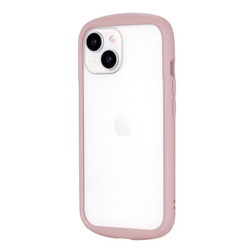 Leplus iPhone 15/iPhone 14 Shock-Resistant Hybrid Case “Cleary” Dusty Pink TPU PC Protective Shell Cover LN-IM23PLCPK