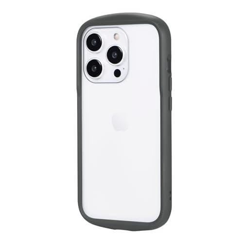 Leplus iPhone 15 Pro Shock-Resistant Hybrid Case “Cleary” Dark Gray TPU PC Protective Shell Cover LN-IP23PLCGY