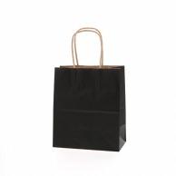 Shimojima Heiko Handle Paper Bag 25CB 21-12 Unbleached Kraft Black 21x12x25cm 50 Sheets