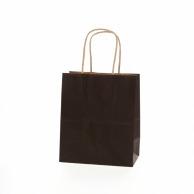 Shimojima Heiko Handle Paper Bag 25CB 21-12 Unbleached Kraft Dark Brown 21x12x25cm 50 Sheets