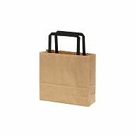 HEIKO Handle Paper Bags 25 Charm Bags Flat Handle 18-2 Unbleached Plain Black Cord 50 Sheets 003273271 1 Pack (50 Sheets)