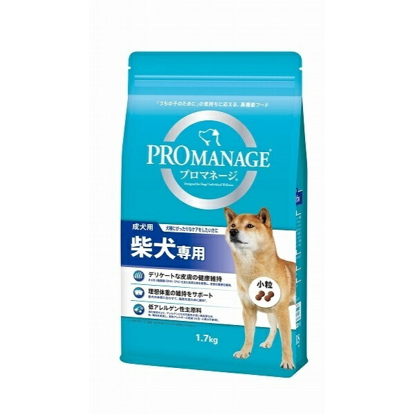 Pro Manage Dog Food for Adult Dogs - Shiba Inu Formula - 1.7 Kilograms (x 1)