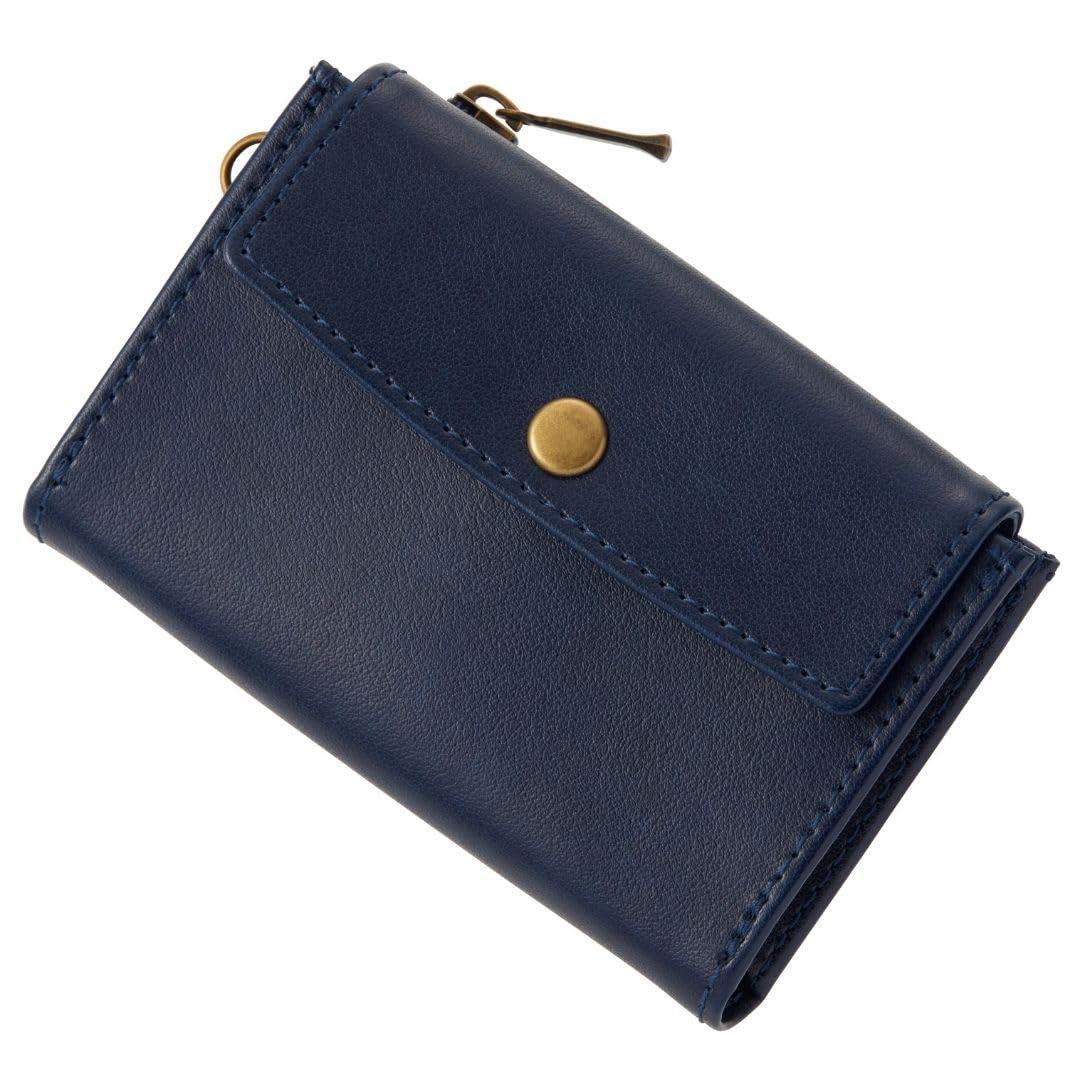 Reimei Fujii Coin Case Gloire Navy GLH1305K