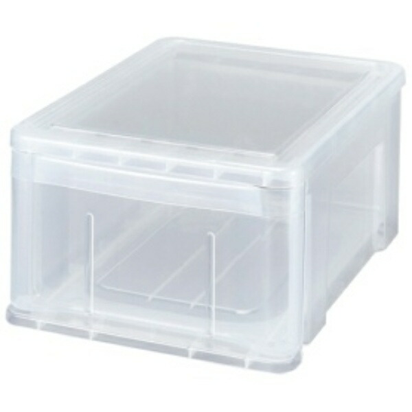 Tenma Clear Storage Case - Simple Small Item Organizer Made in Japan Plexy Case - Stackable Storage Box with Drawers Clear Case