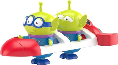 Aoshima Bunka Kyozai-sha Rakupura Tokotoko No.DP-05 Toy Story Alien Rocket Pre-colored Plastic Model Kit
