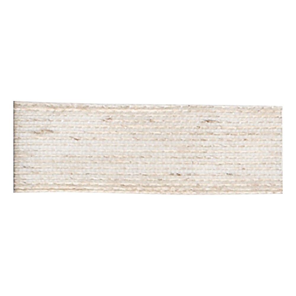 Konishi Ribbon Linen Line Ribbon 12mm Width × 20m Roll Beige KR3760-12-00