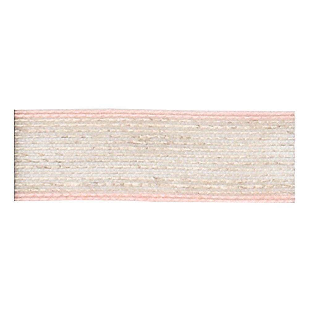 Konishi Ribbon Linen Line Ribbon 12mm Width × 20m Roll Pink KR3760-12-51