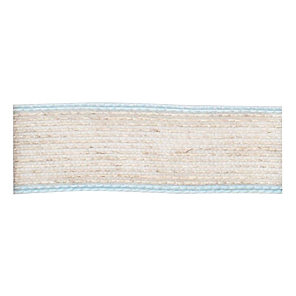 Konishi Ribbon Linen Line Ribbon 12mm Width × 20m Roll Light Blue KR3760-12-62