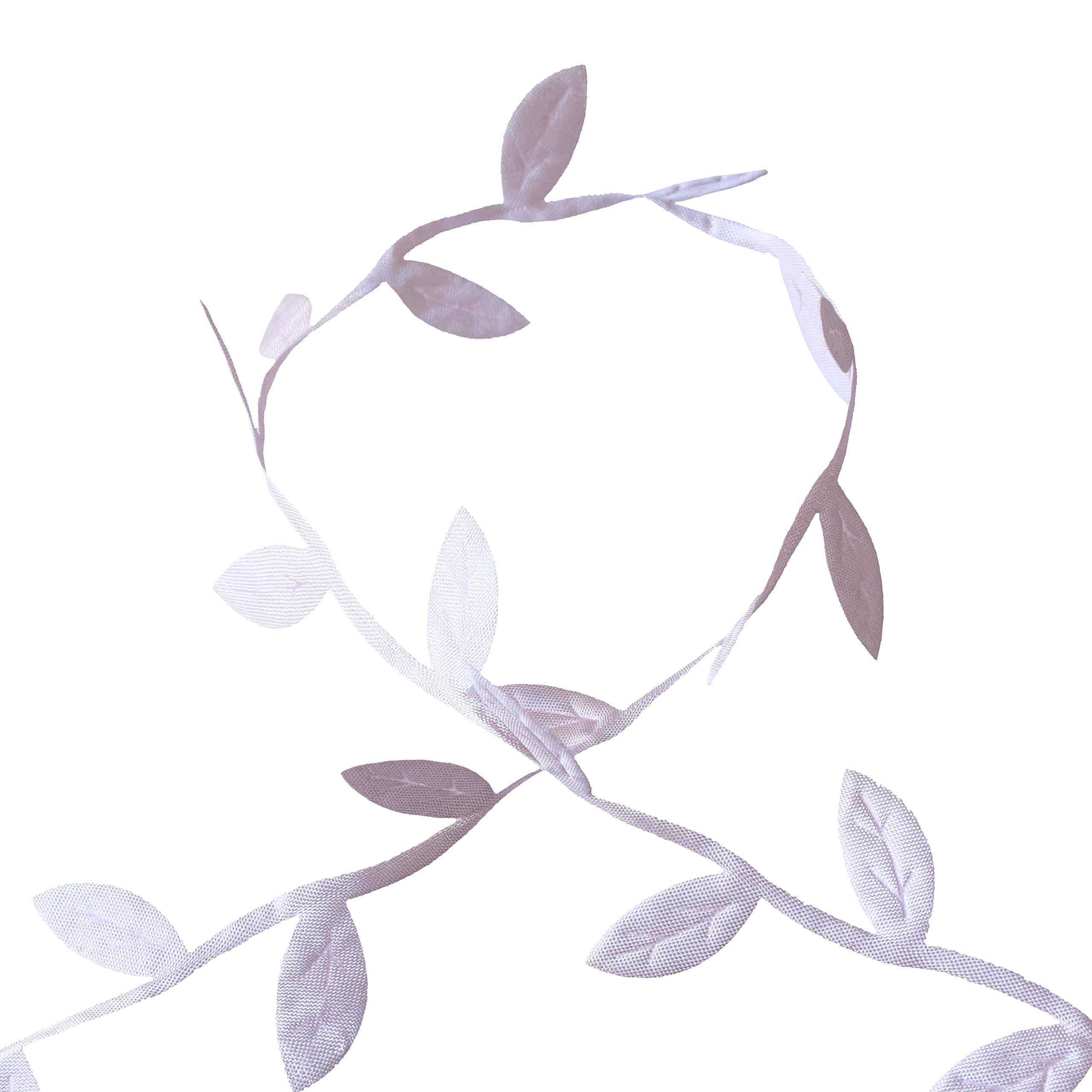 Blanc de Core Ribbon Leaf Garland No.1124-51 20m
