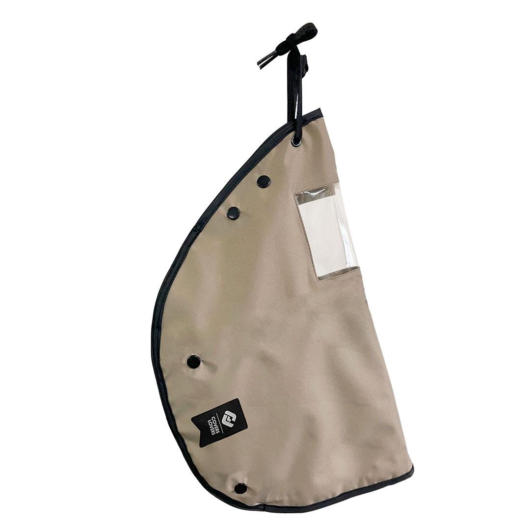 COVERS LOVERS Electric Assist Compatible Breathable Waterproof Handlebar Cover Beige