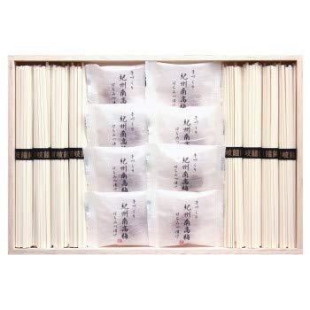 Kishu Nanko Plum Honey-Preserved & Sanuki Udon Assortment (Wooden Box) Kishu Nanko Plum Honey-Preserved × 8 Sanuki Udon (50g) × 8 B9062067