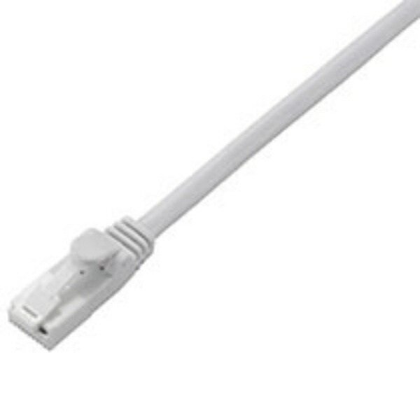 ELECOM LAN Cable 7m (23ft) Snap-Proof RoHS Compliant CAT5e White LD-CTT/WH7/RS