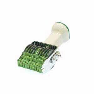 Sunbee Stamp Rotary Stamp Techno Touch Latin 10-Character Set Mincho Type 5 TK-510