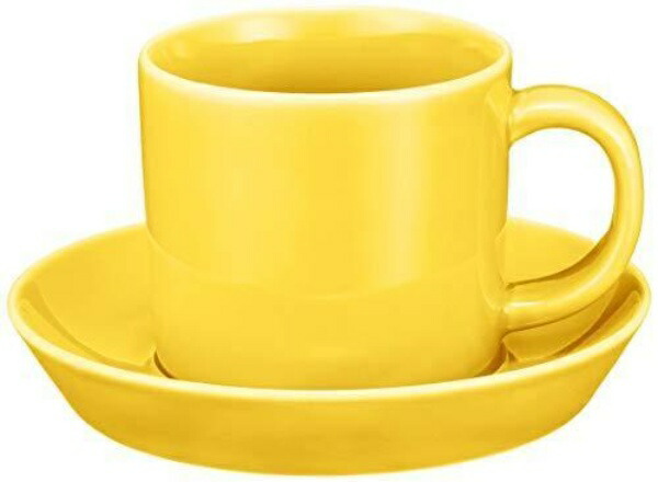 Hasami Ware “Common” Demitasse Cup & Saucer Yellow 18289