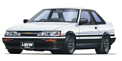 Fujimi Models 1/24 Scale Inch-Up Series No.61 Hachiroku Levin 2-Door GT APEX Late Model '85 ID-61