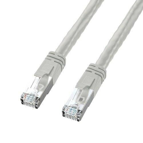 Sanwa Supply PoE CAT6 LAN Cable Light Gray 3m KB-T6POE-03