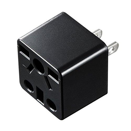 Sanwa Supply Japan-Specific Multi-Type Power Adapter Black TR-AD5BK
