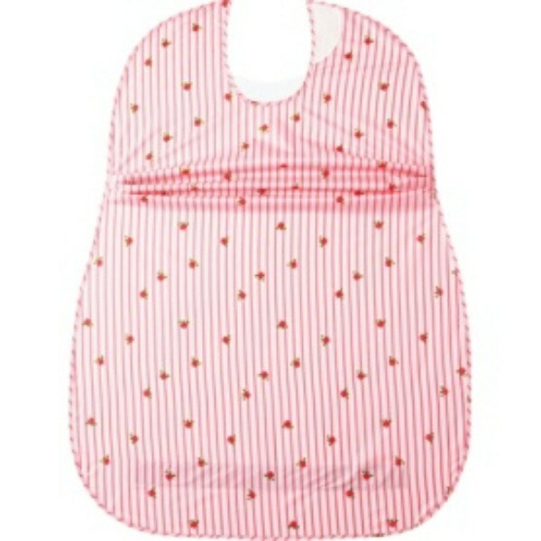 Plus Heart Meal Apron with Side Tucks, 1-Piece, Pink, Water-Repellent, Long & Wide, 73749
