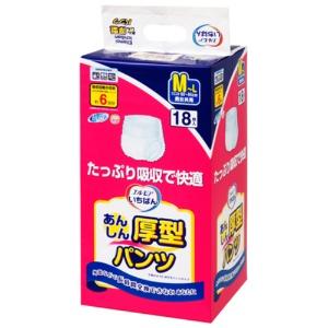 Elmore Number One Number One Thick and Secure Pants M-L Size 18-Pack