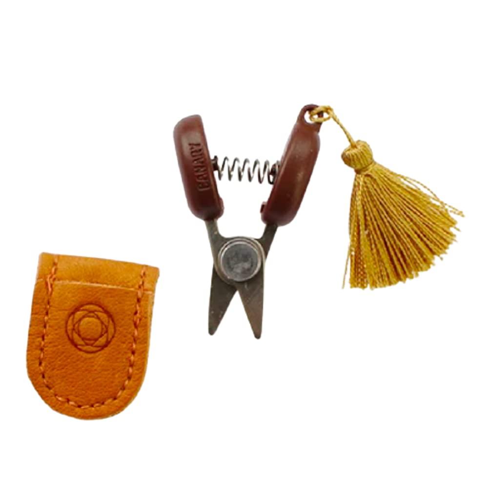 cohana Kohana Seki Bean Scissors Made in Japan Sewing Thread Cutting Scissors Miniature with Cap Hasegawa Hamono (Kisuisen)