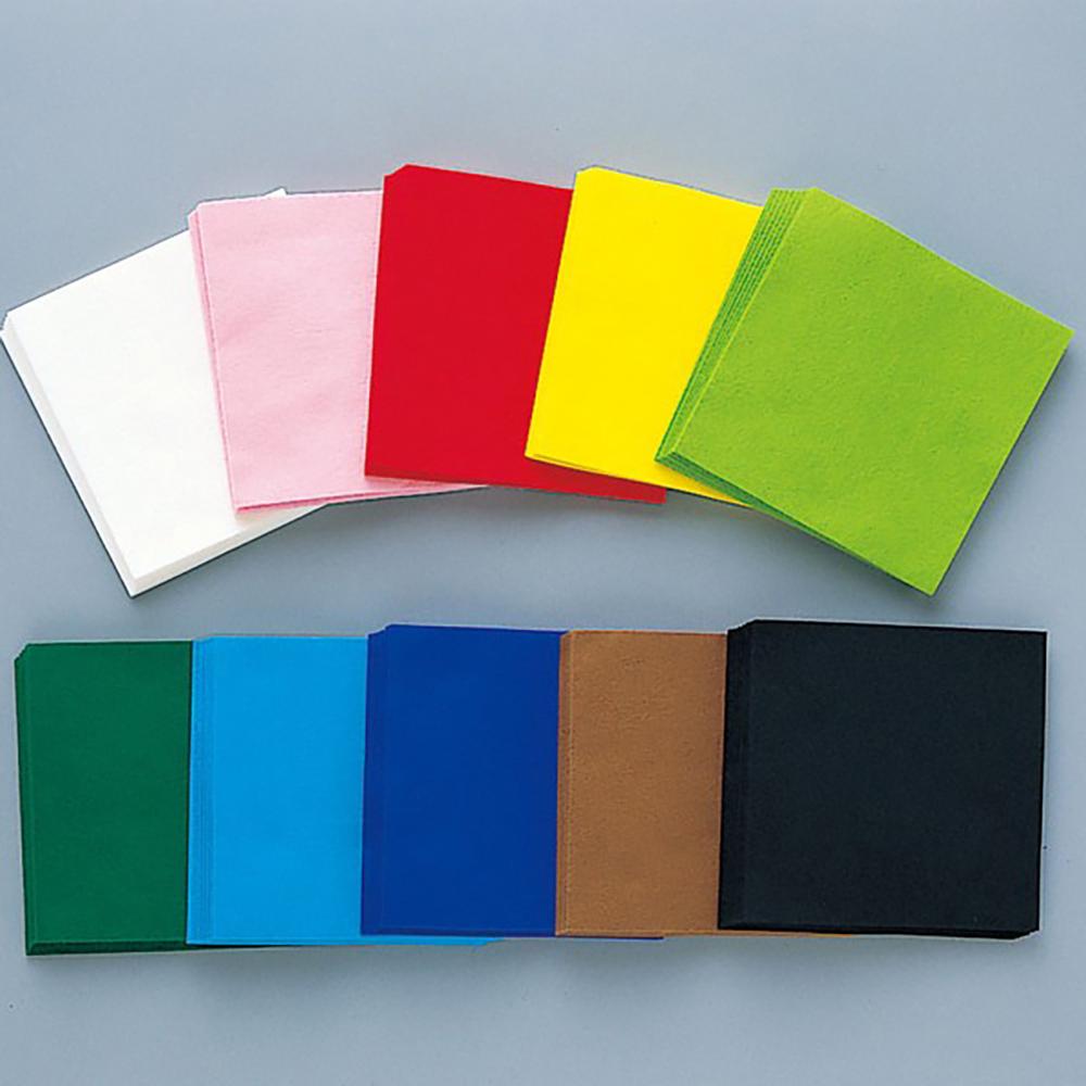 Gintori Industries Felt 200×200mm 10-Sheet Set  10 Colors Total