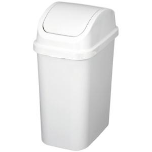 TONBO Shinki Gosei Tonbo Sepa Trash Can Antibacterial Swing 25L White Gray Width 24.5 x Depth 37.5 x Height 52.5cm With Lid Made in Japan