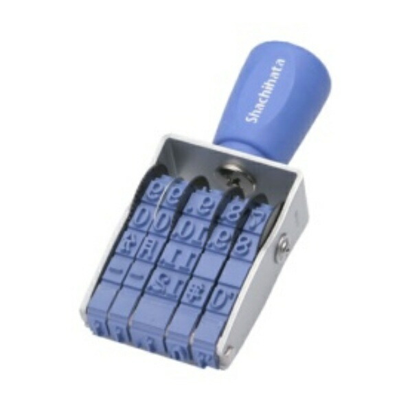 Shachihata Stamp Rotating Rubber Stamp Western Date Size 2 Imprint Size Approx. 36×7mm Mincho Typeface