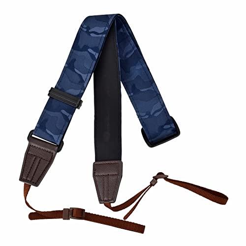 [Etsumi] Camera Strap for Mirrorless/DSLR Cameras - Spheda with Adjuster - Camo Navy - 90~156cm - VE-2503