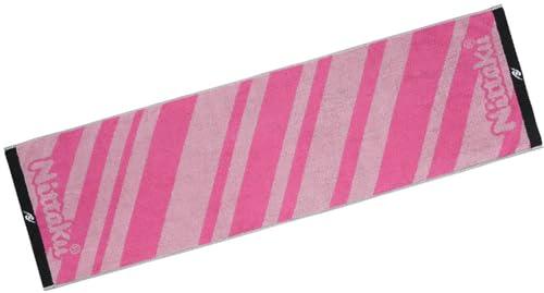 Nittaku Table Tennis Towel Two-Tone Sports Towel Front Pile Fabric Pink (21) NL9277