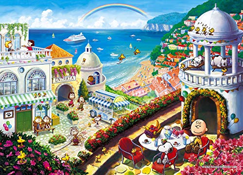 EPOCH 2000 Super Small Piece Jigsaw Puzzle PEANUTS Snoopy Vacation (38×53cm) 54-215s Glue Included Spatula Included Point Voucher Included EPOCH