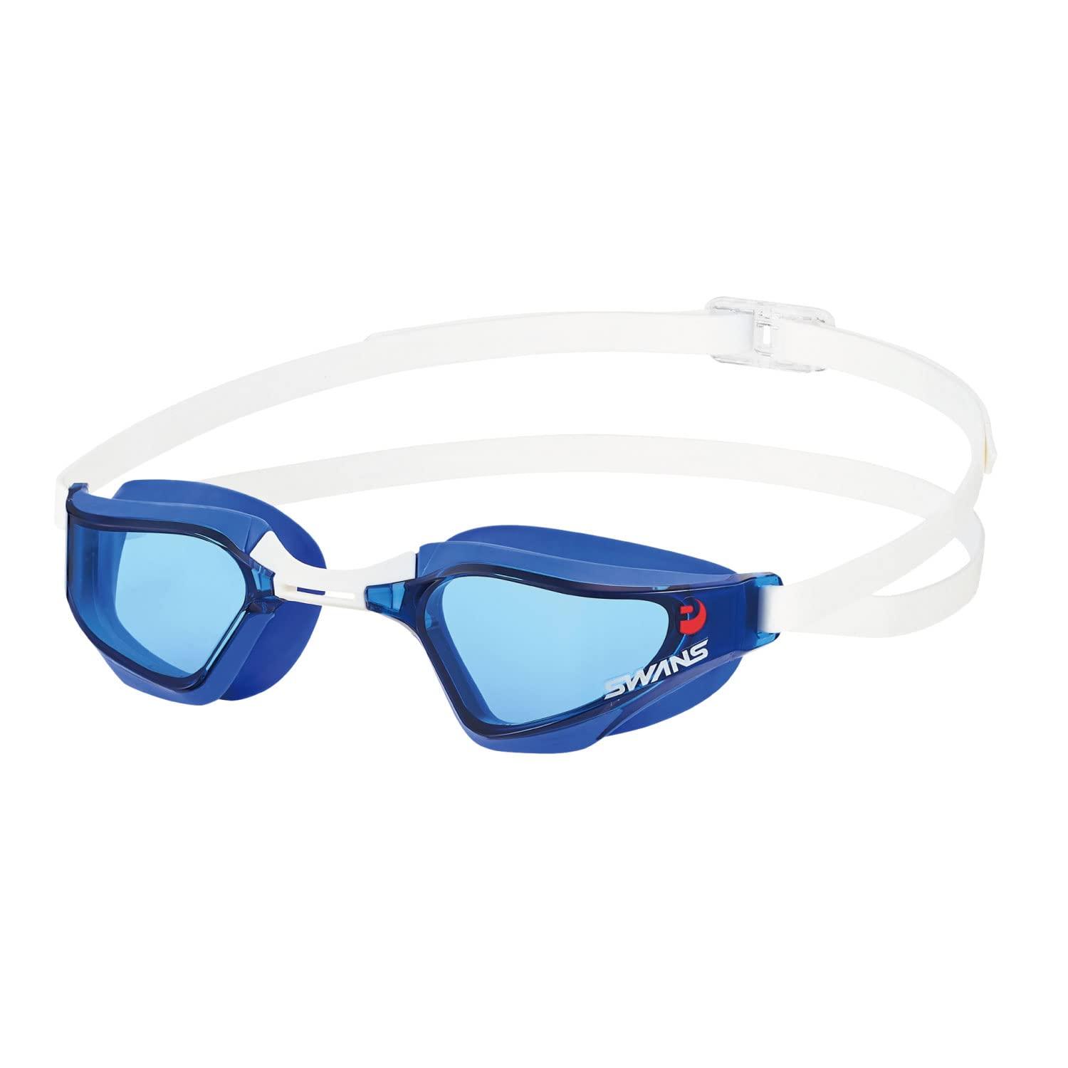 SWANS Japanese-made Swimming Goggles VALKYRIE SR-72NPAFAB NAV Navy Racing Anti-Fog Cushioned FINA Approved Model Antibacterial