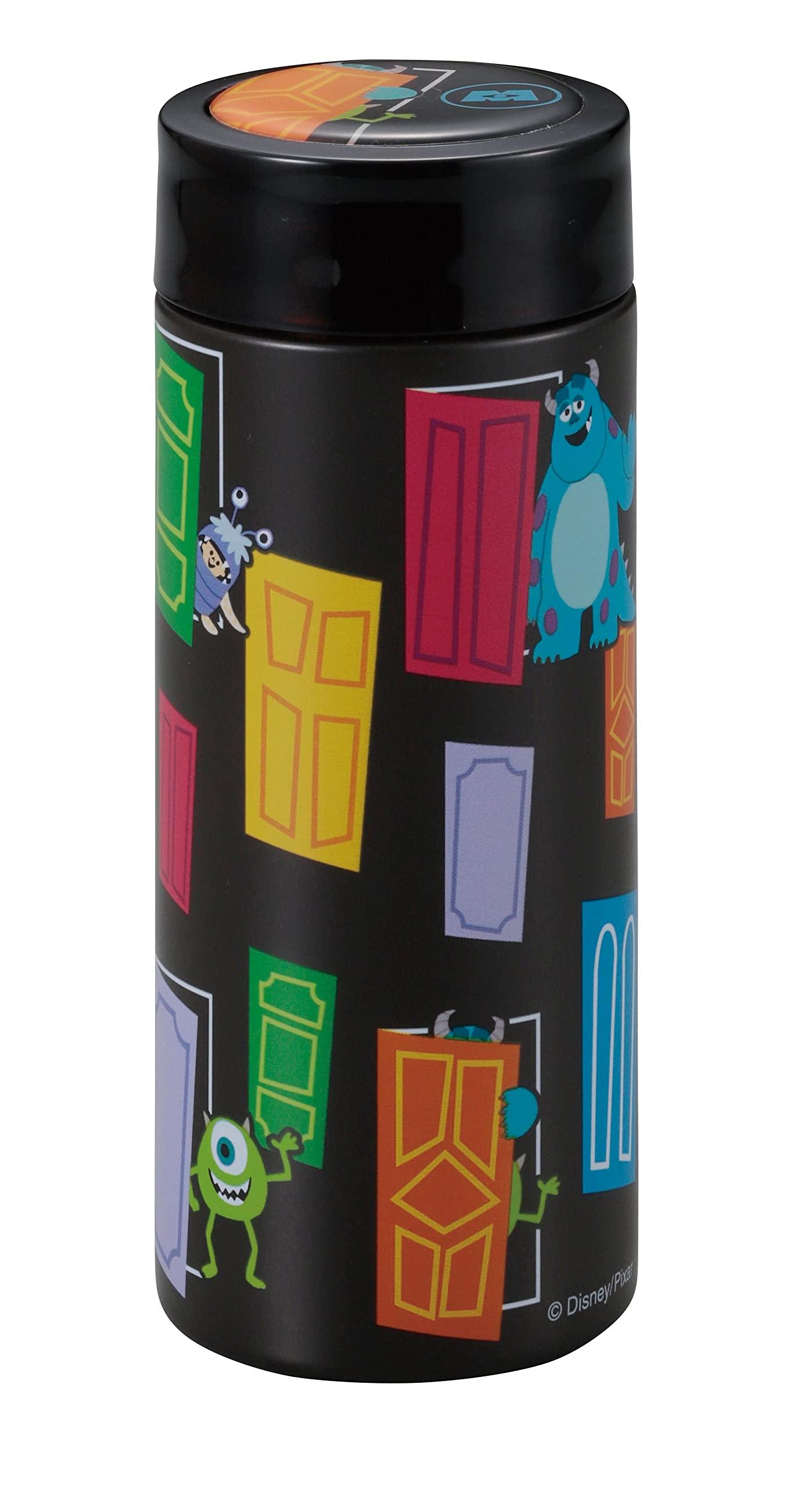 Pearl Metal Water Bottle Mag Bottle Disney·Pixar Smart Personal Bottle 200ml Lightweight Vacuum Double-Wall Construction Heat Retention/Cold Retention Monsters, Inc./Dora